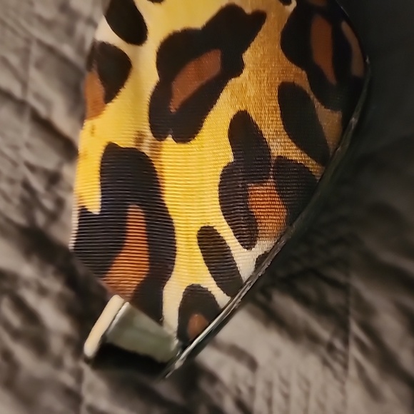 Jessica Simpson peeptoe Leopard platform heels - Picture 12 of 13